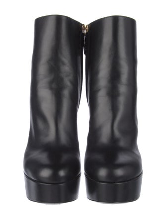 Louis Vuitton LV Monogram Leather Boots