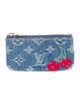 Louis Vuitton LV Monogram Denim Key Holder