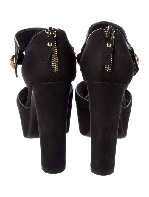 Louis Vuitton Nubuck D'Orsay Pumps