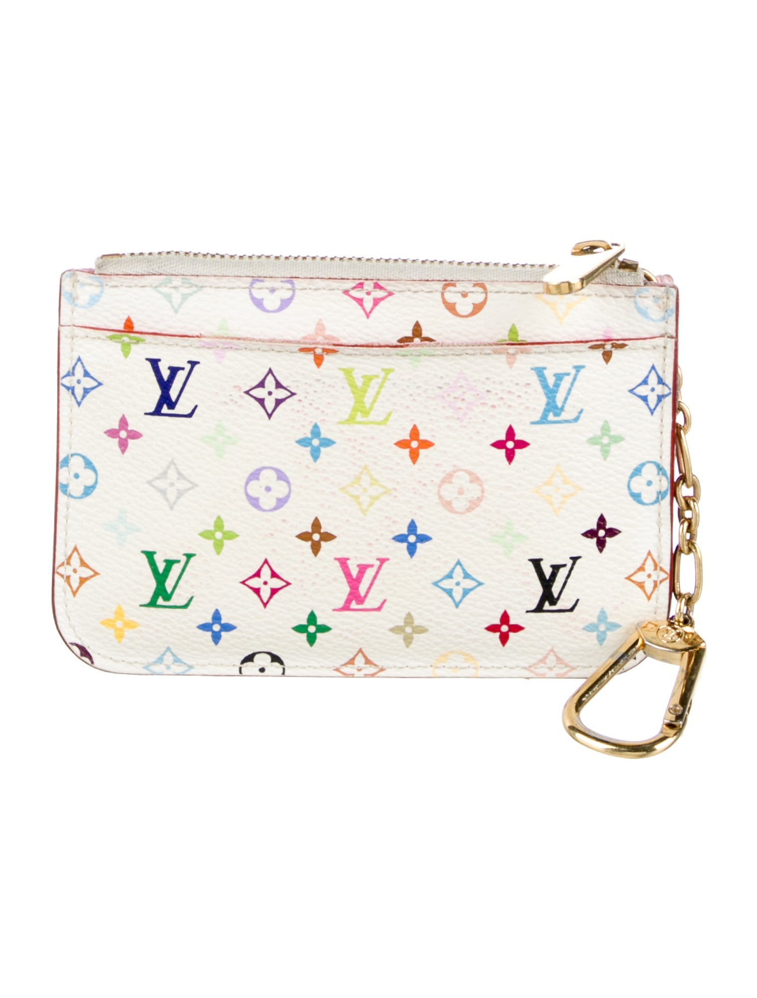 Louis Vuitton Vintage Multicolore Monogram Pattern Key Holder