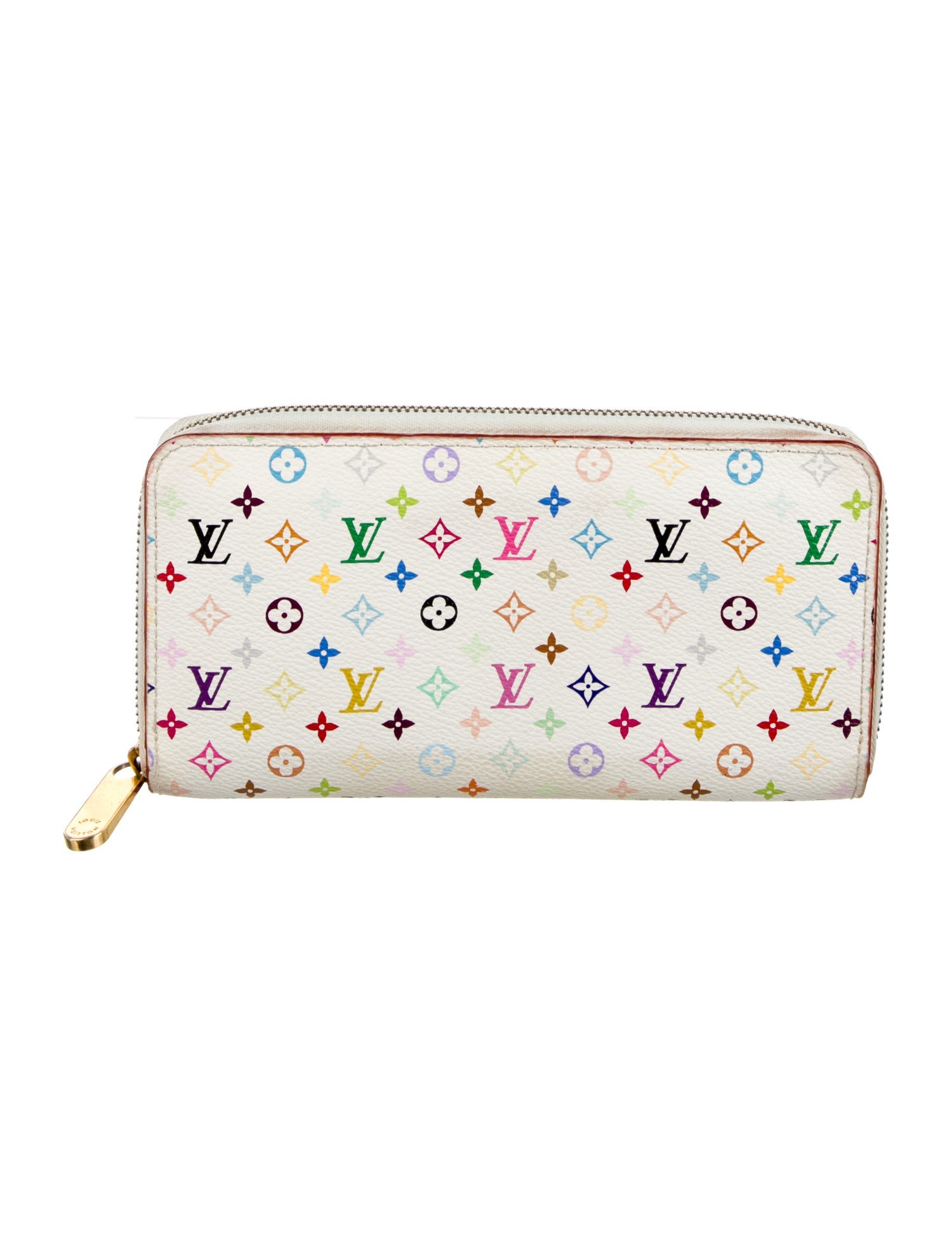 Louis Vuitton 2008 Multicolore Monogram Pattern Zippy Wallet
