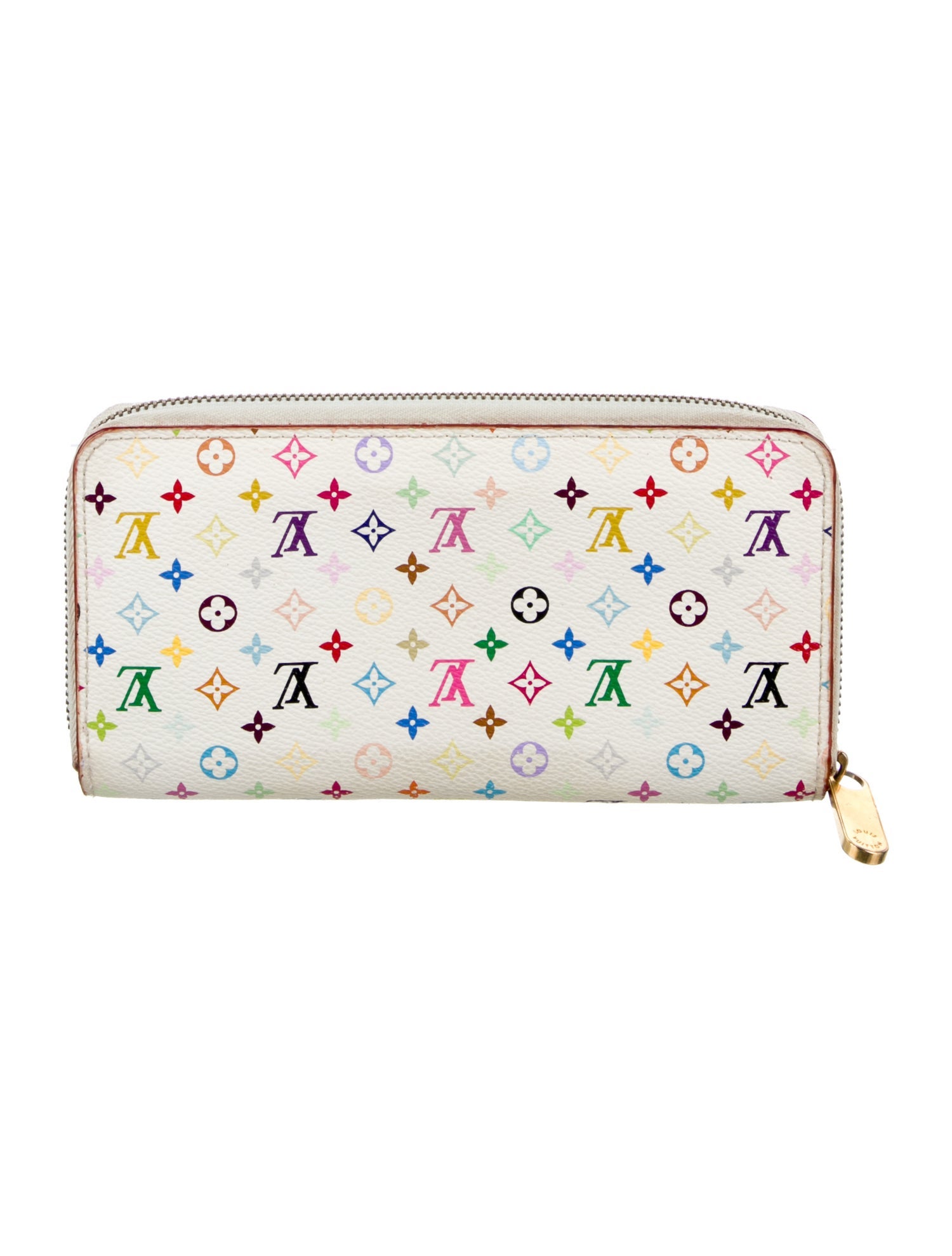 Louis Vuitton 2008 Multicolore Monogram Pattern Zippy Wallet