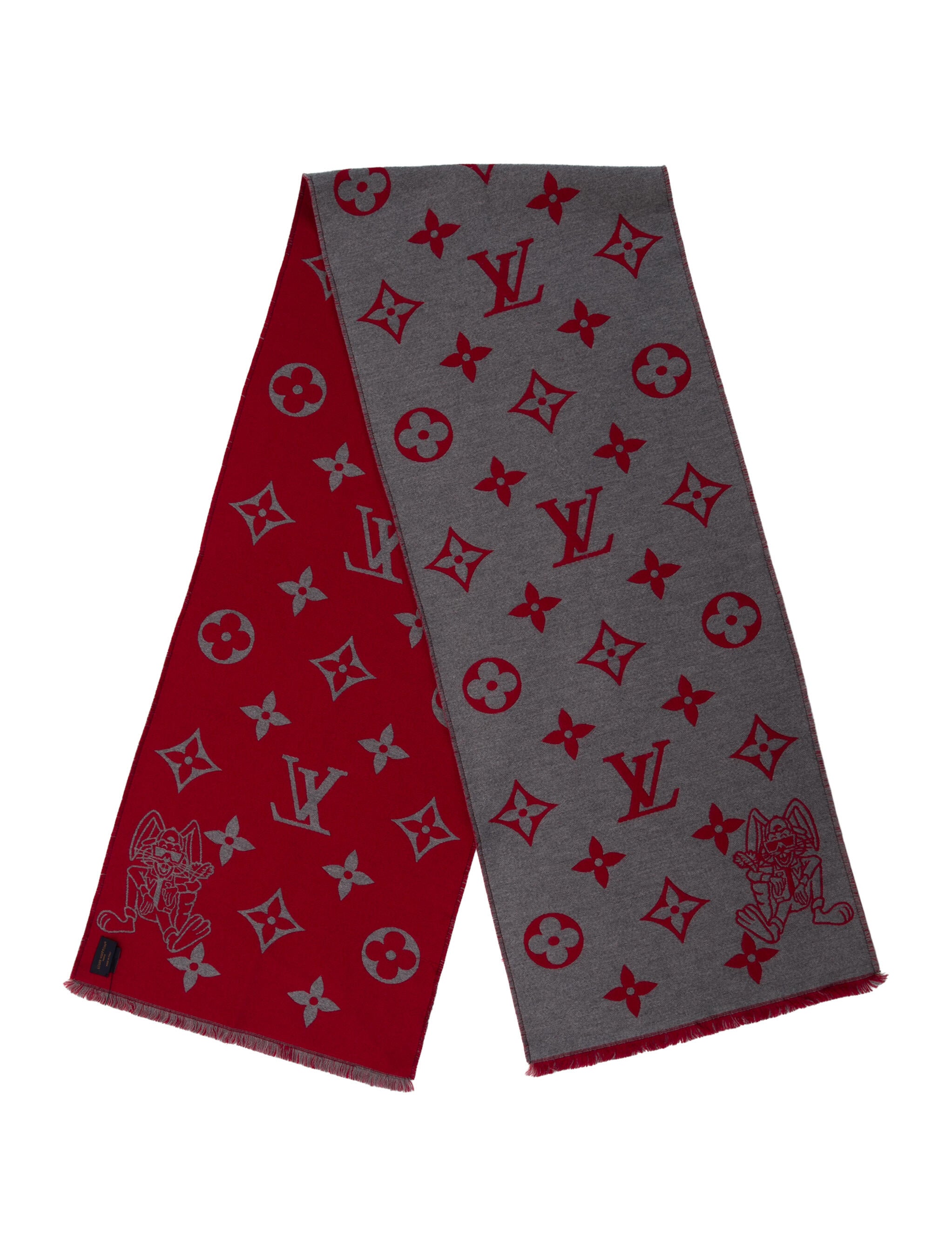 Louis Vuitton Lunar New Year 'Year of the Rabbit' Wool Scarf