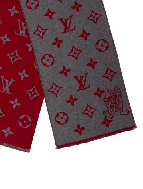 Louis Vuitton Lunar New Year 'Year of the Rabbit' Wool Scarf