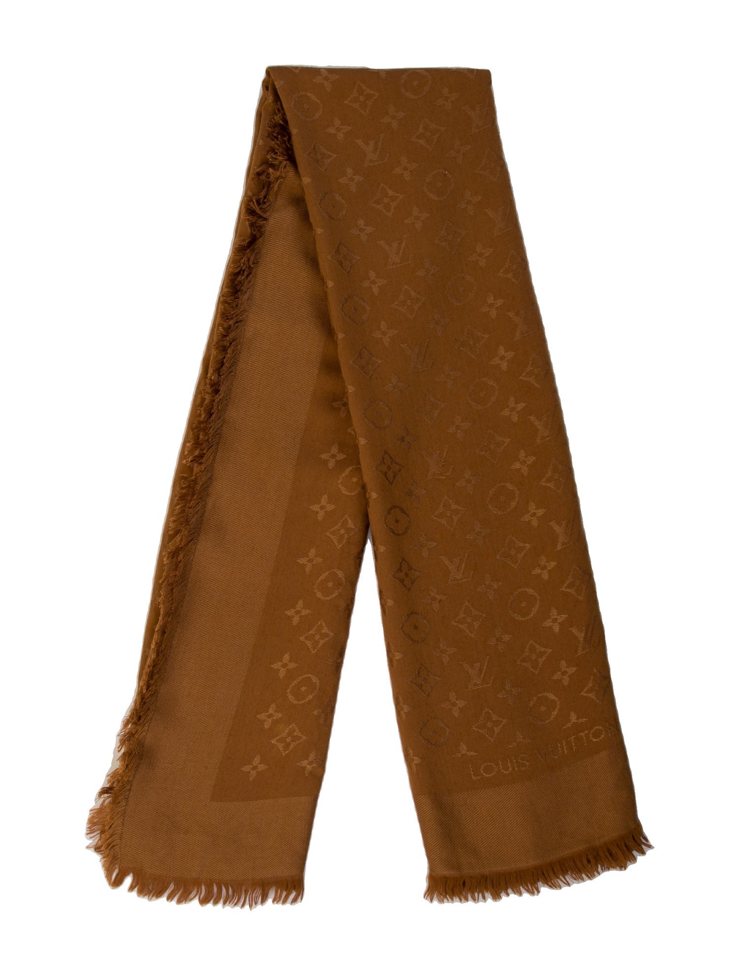 Louis Vuitton Silk LV Monogram Shawl