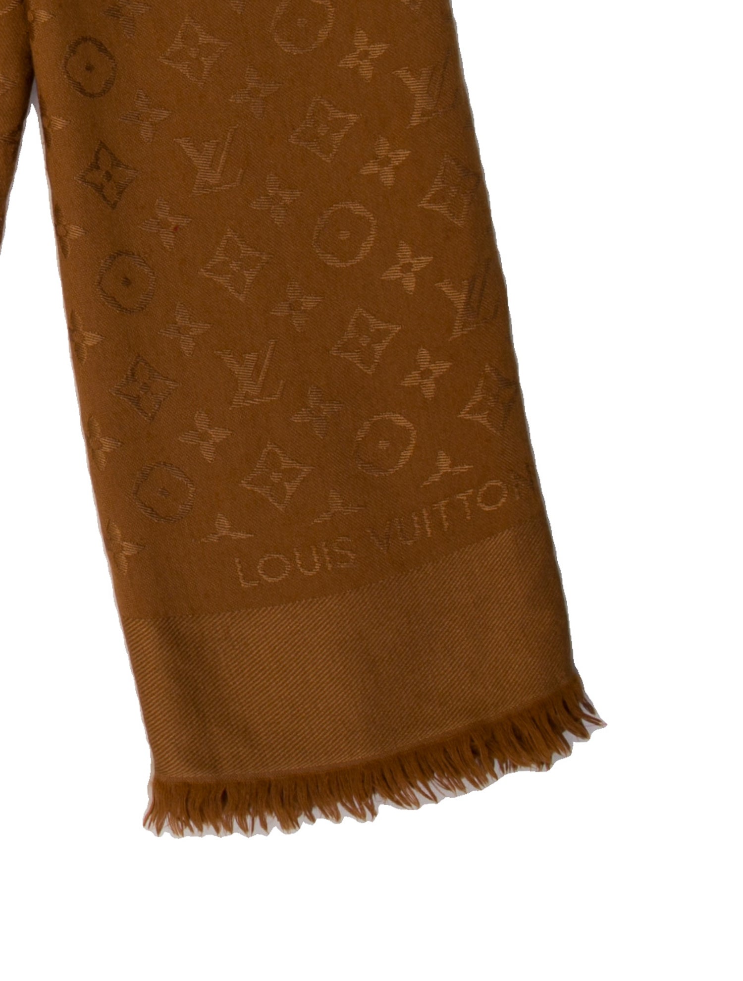 Louis Vuitton Silk LV Monogram Shawl