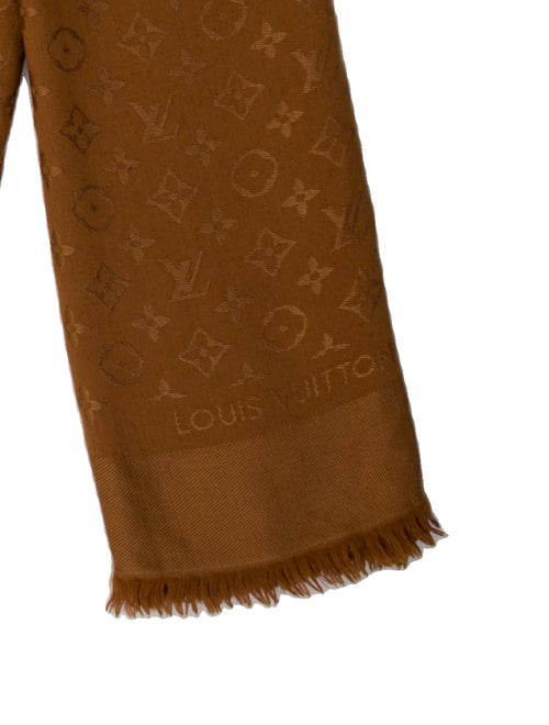 Louis Vuitton Silk LV Monogram Shawl