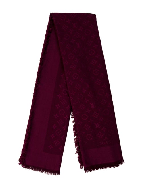 Louis Vuitton Silk LV Monogram Scarf