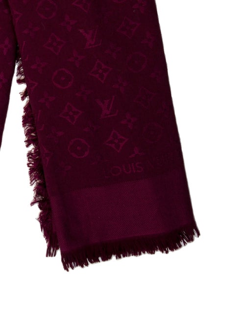 Louis Vuitton Silk LV Monogram Scarf