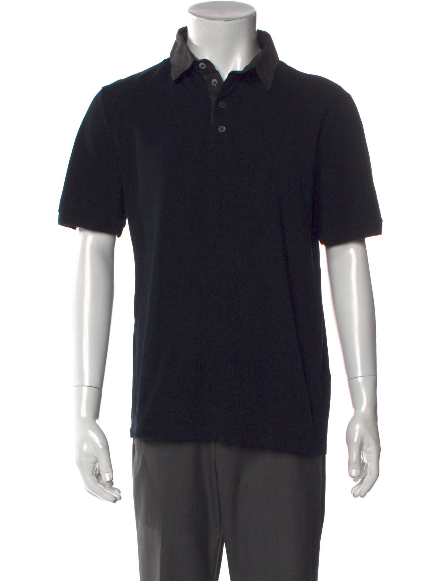Louis Vuitton 2013 Damier Graphite Pattern Polo Shirt