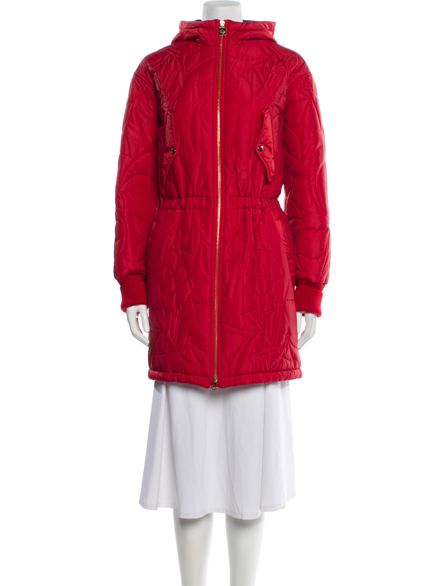 Louis Vuitton 2023 Flower Monogram Parka