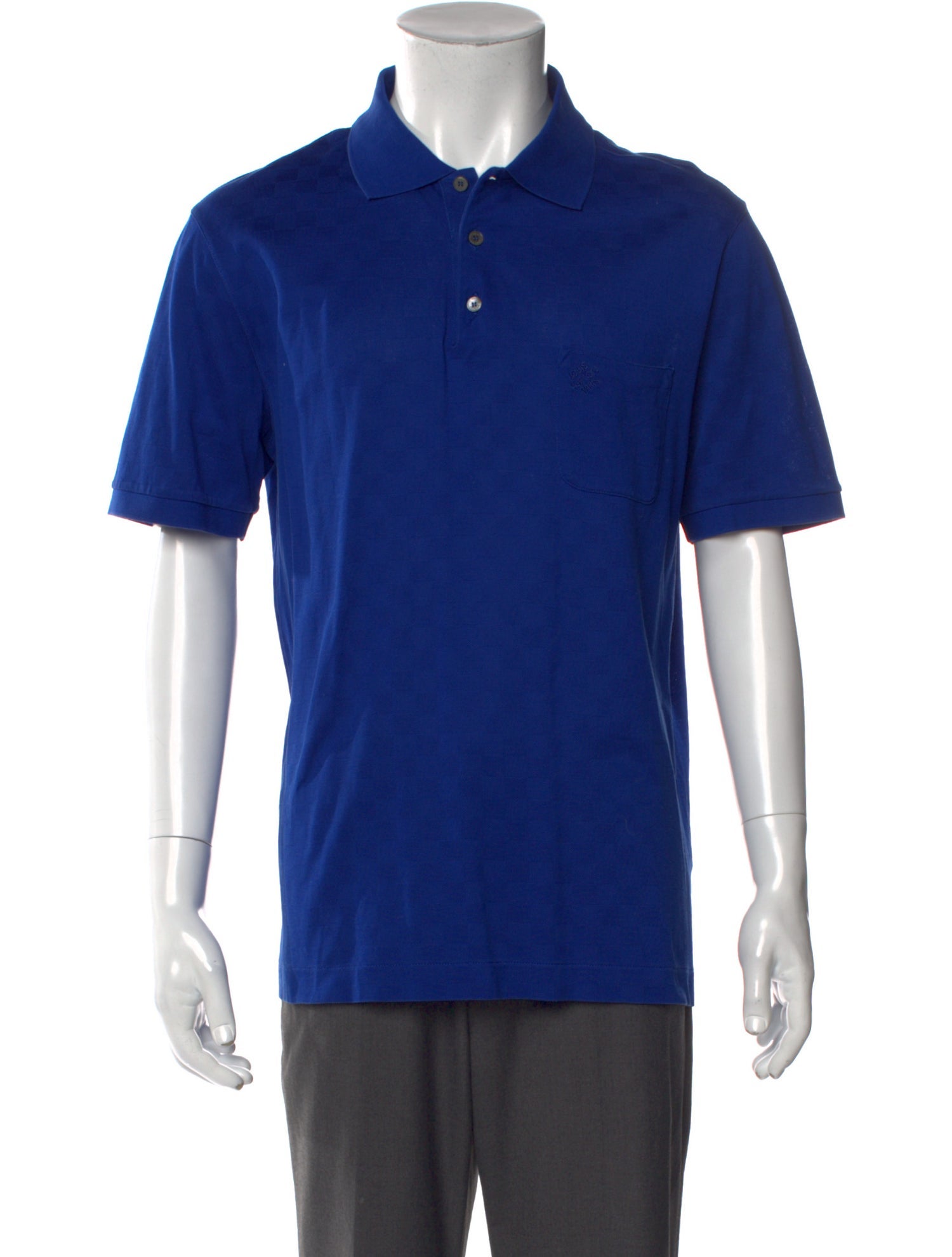 Louis Vuitton 2020 Signature Logo Polo Shirt