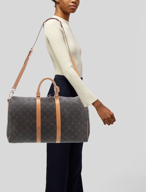 Louis Vuitton LV Monogram Keepall Bandouliere 45