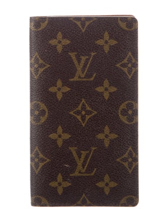 Louis Vuitton 2002 LV Monogram Checkbook Holder