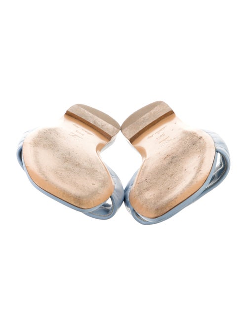 Louis Vuitton LV Monogram Leather Slides