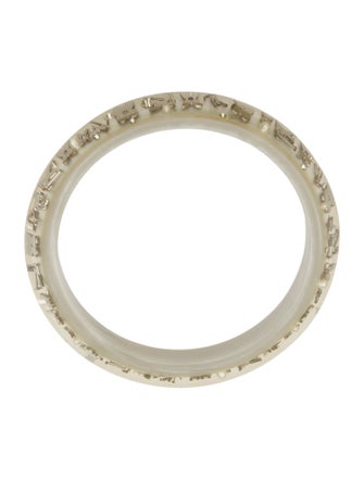 Louis Vuitton Resin & Crystal Inclusion Bangle Bracelet