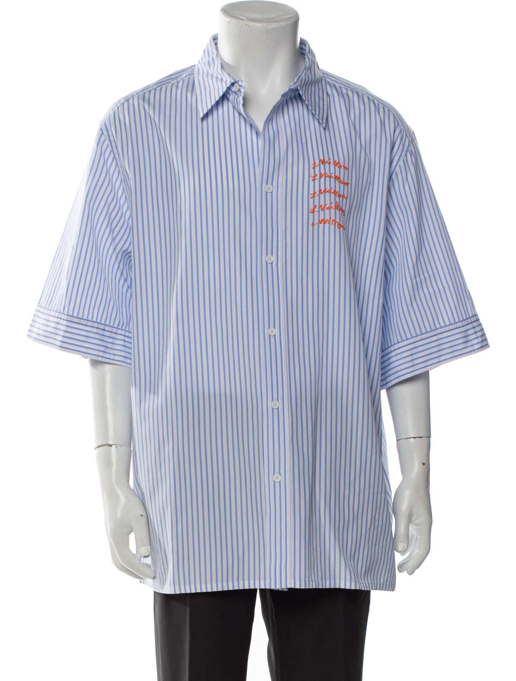 Louis Vuitton 2022 Script Logo Shirt