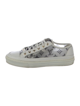 Louis Vuitton Monogram Pattern Leather Sneakers
