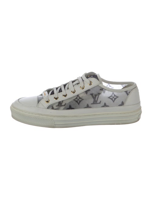 Louis Vuitton Monogram Pattern Leather Sneakers