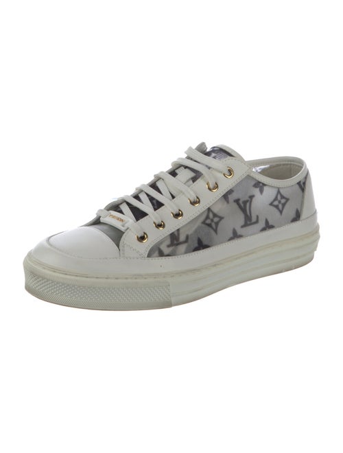 Louis Vuitton Monogram Pattern Leather Sneakers