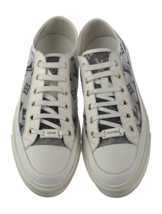 Louis Vuitton Monogram Pattern Leather Sneakers