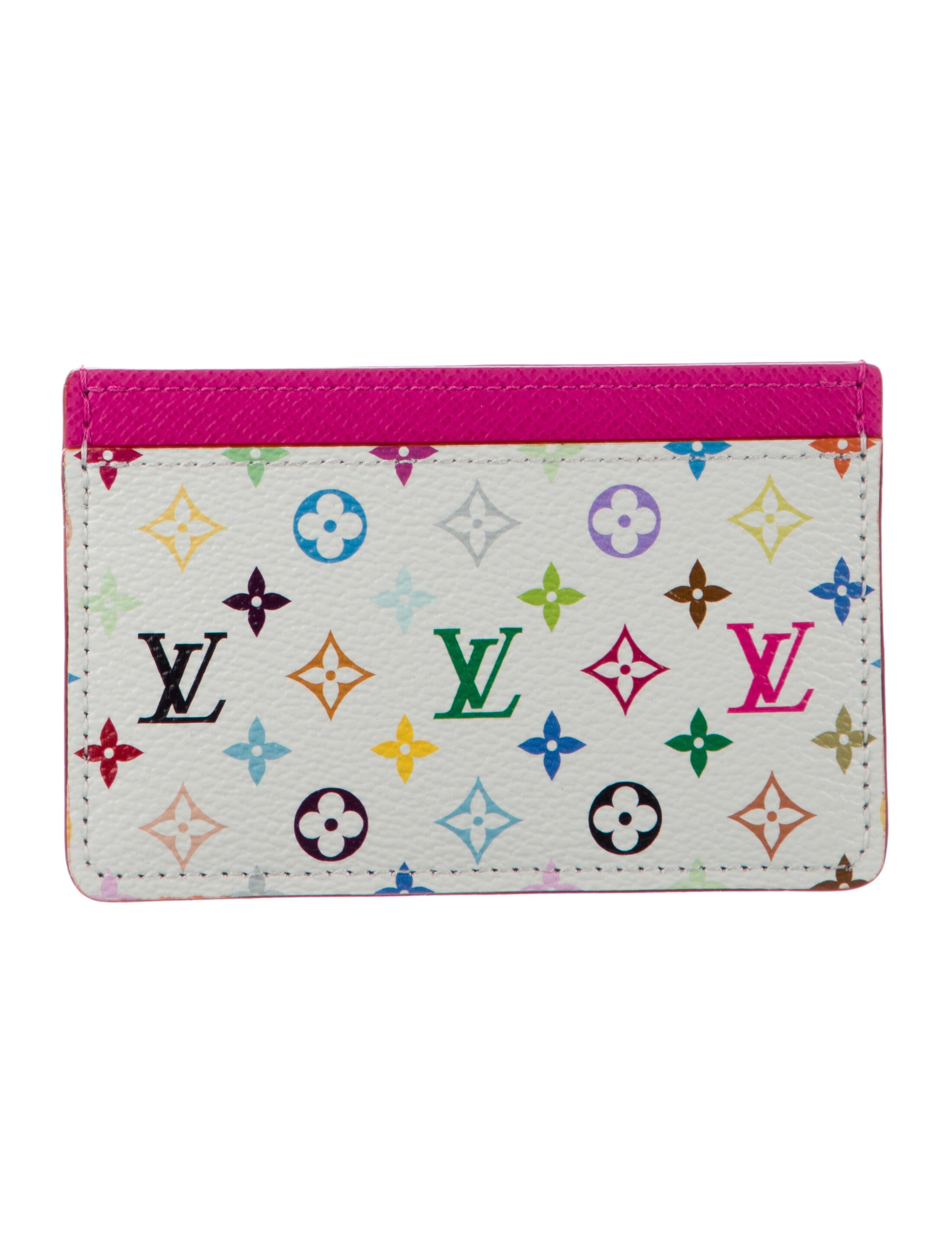 Louis Vuitton Multicolore Monogram Pattern Coated Canvas Card Holder