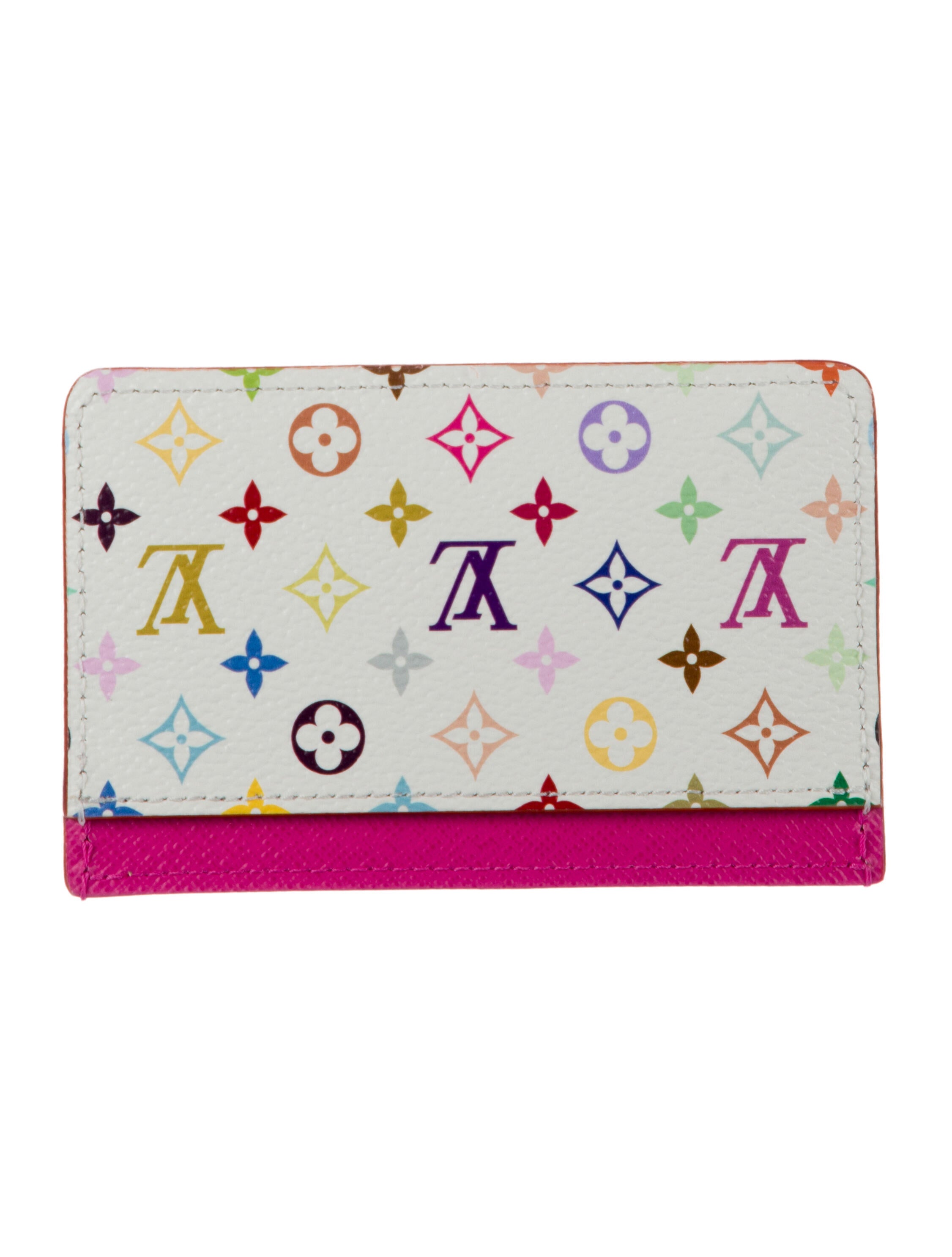 Louis Vuitton Multicolore Monogram Pattern Coated Canvas Card Holder