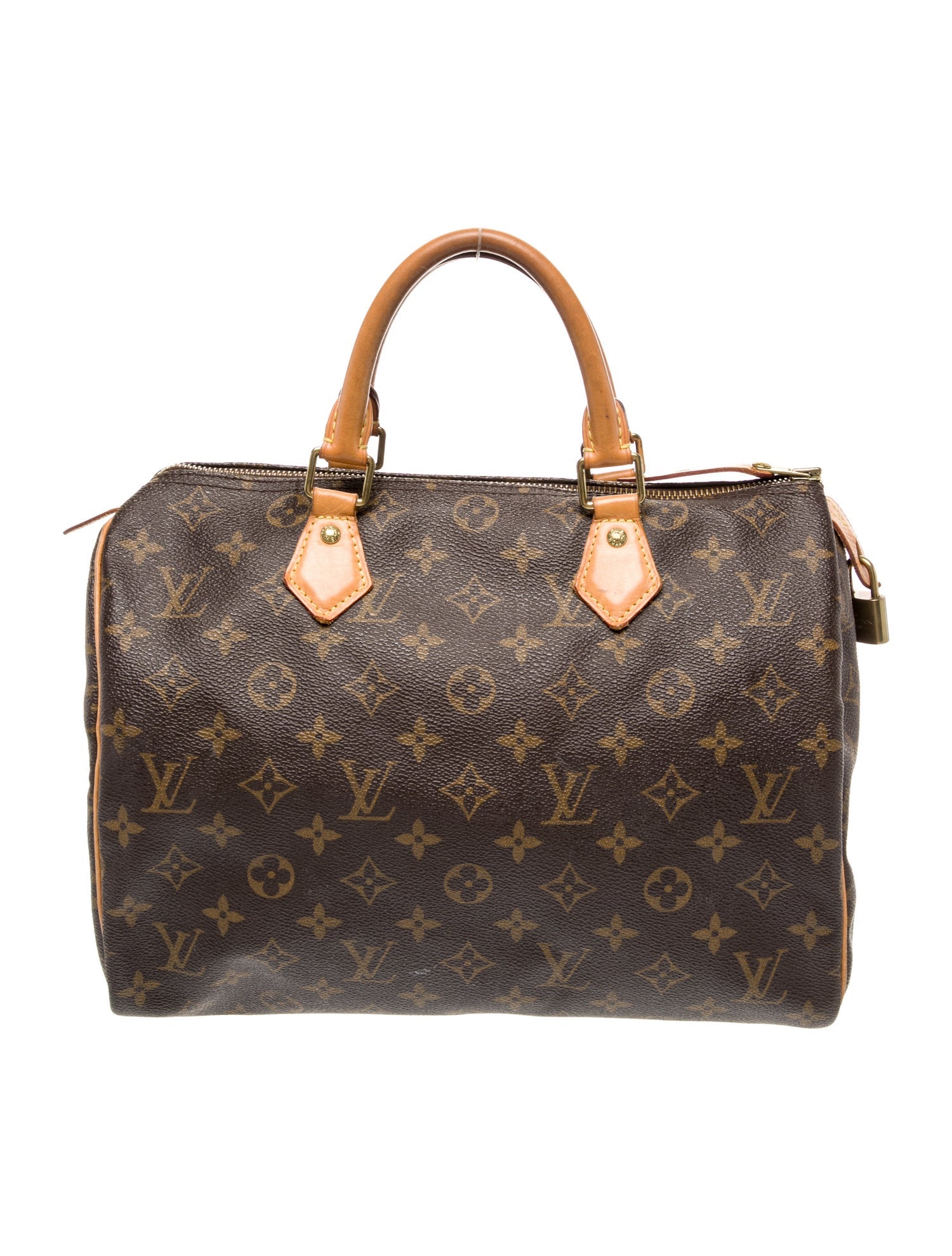 Louis Vuitton LV Monogram Speedy 35 Vintage
