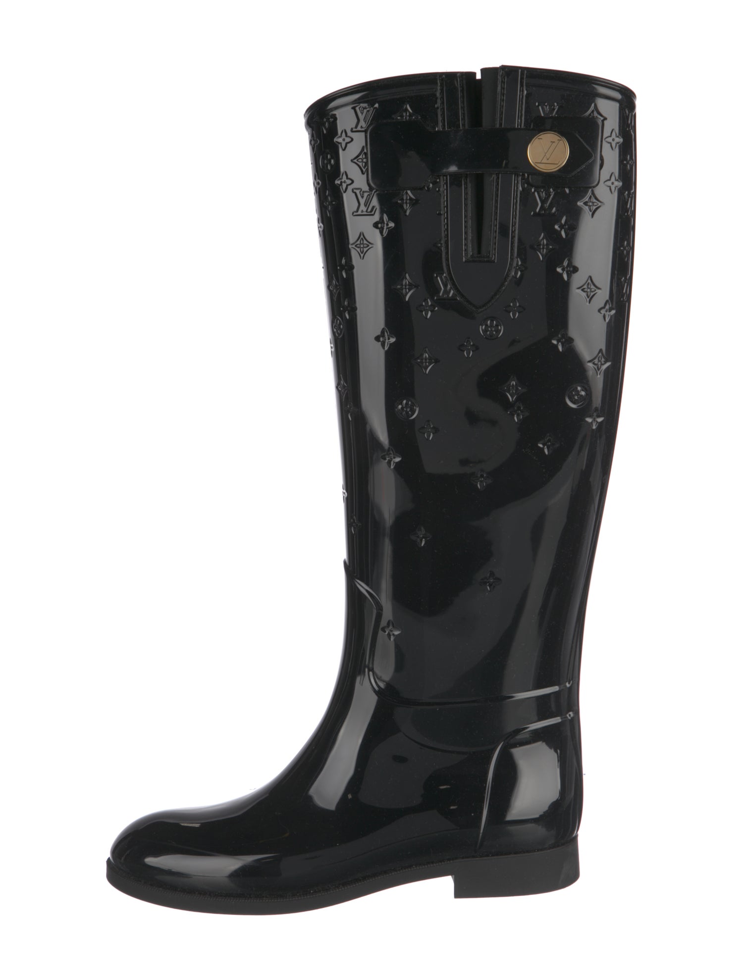 Louis Vuitton LV Monogram Rubber Rain Boots