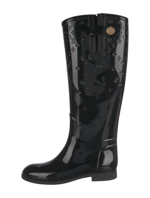 Louis Vuitton LV Monogram Rubber Rain Boots
