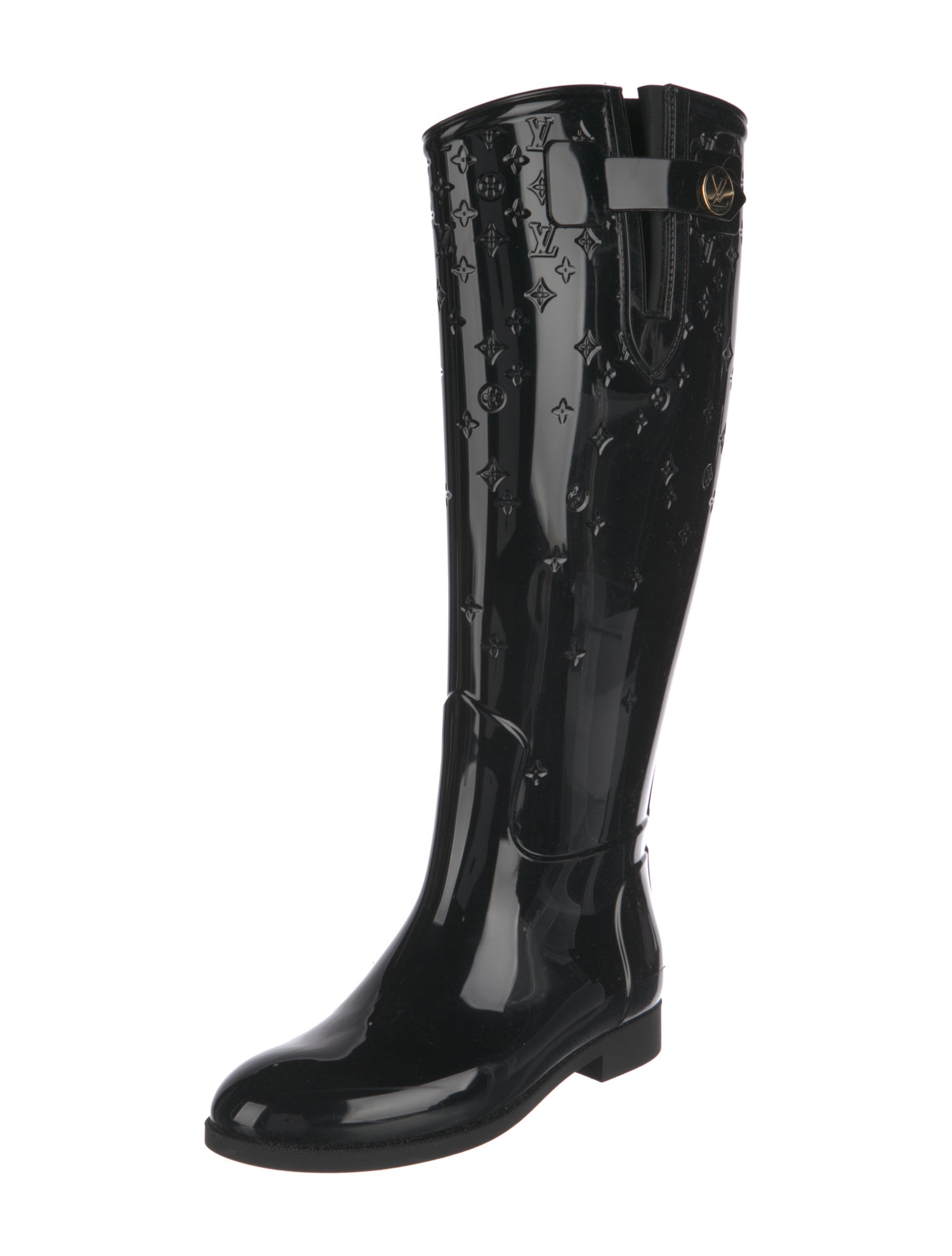 Louis Vuitton LV Monogram Rubber Rain Boots
