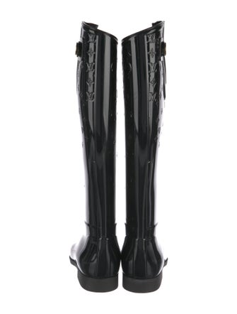 Louis Vuitton LV Monogram Rubber Rain Boots