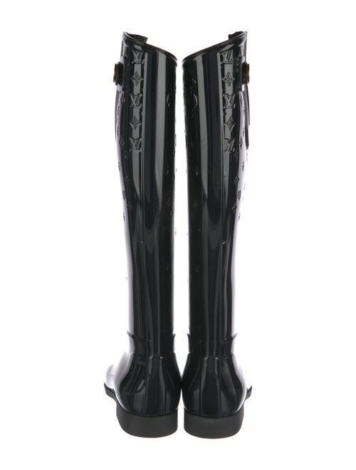 Louis Vuitton LV Monogram Rubber Rain Boots