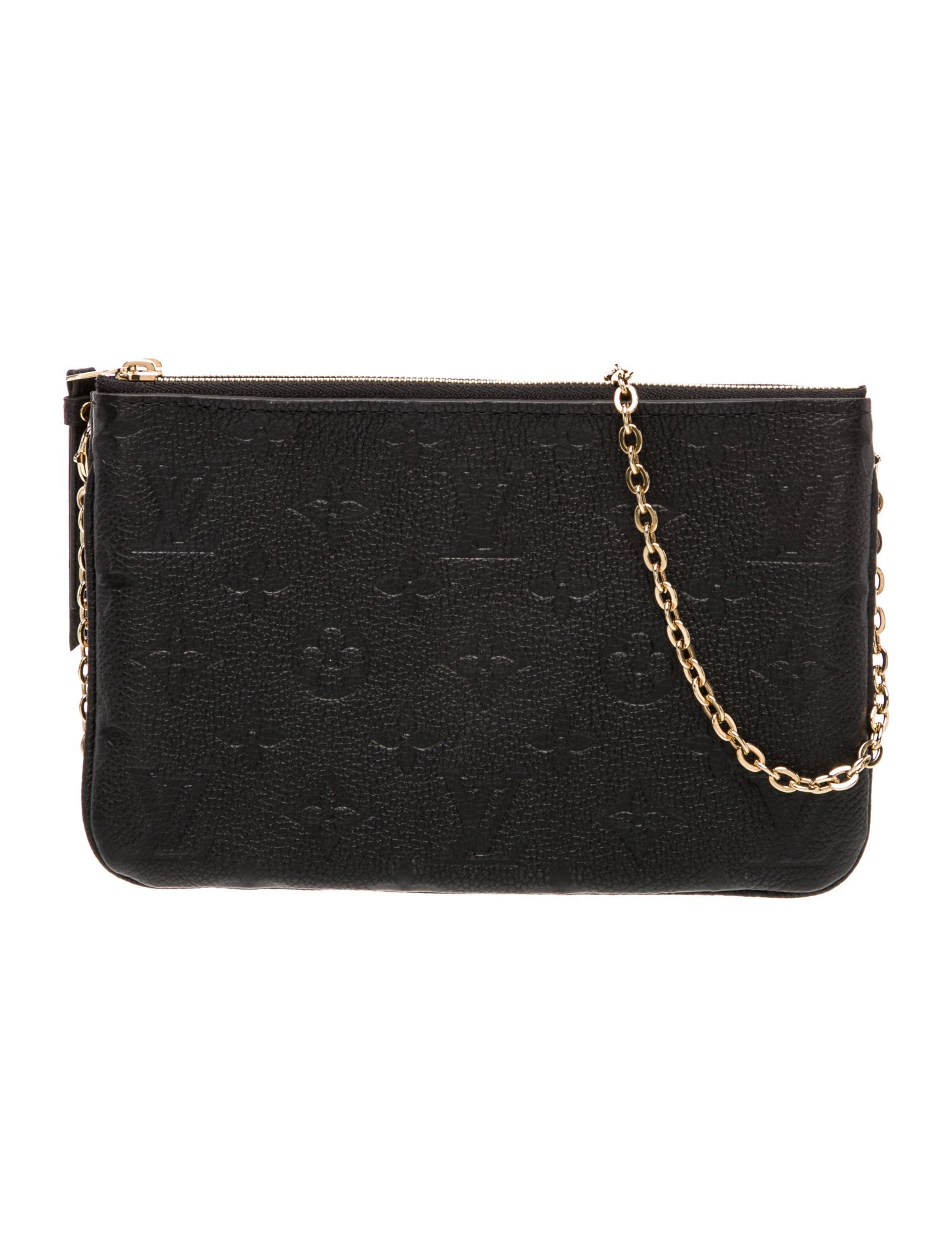 Louis Vuitton LV Monogram Double Zip Pochette