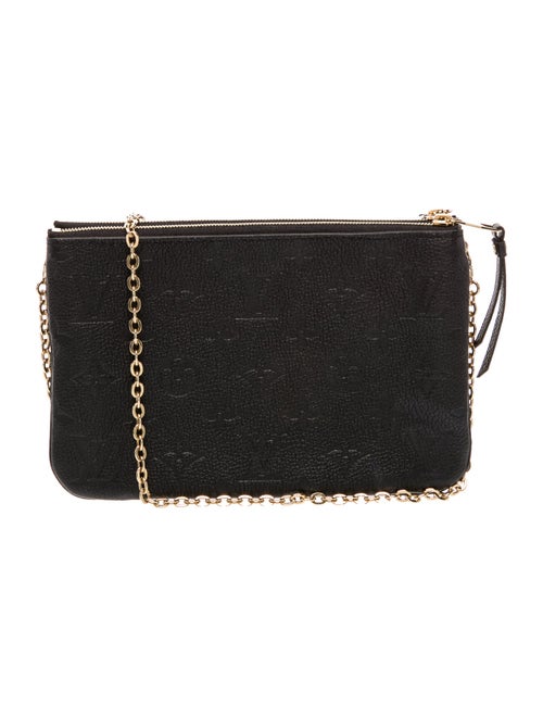 Louis Vuitton LV Monogram Double Zip Pochette
