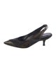 Louis Vuitton LV Monogram Slingback Pumps