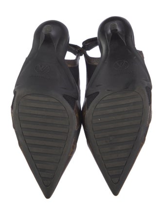 Louis Vuitton LV Monogram Slingback Pumps
