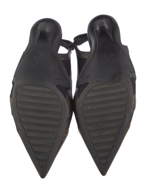 Louis Vuitton LV Monogram Slingback Pumps