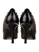 Louis Vuitton LV Monogram Studded Accents Pumps