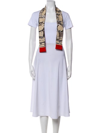 Louis Vuitton Silk Monogram Pattern Scarf