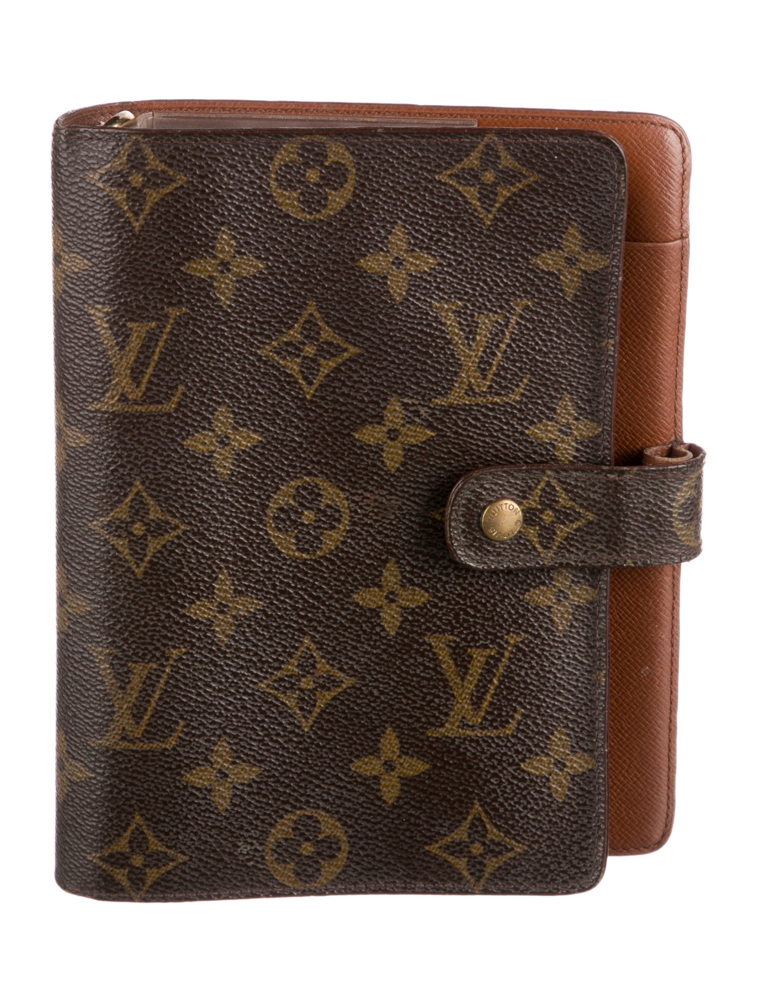 Louis Vuitton Monogram Medium Ring Agenda Cover