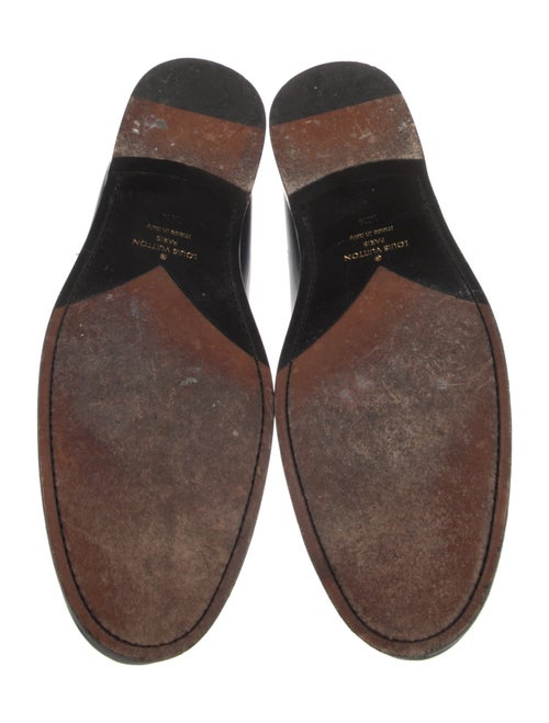 Louis Vuitton LV Monogram Leather Dress Loafers