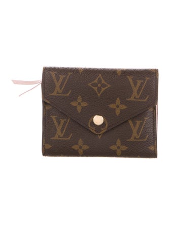 Louis Vuitton LV Monogram Coated Canvas Victorine Wallet