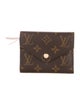 Louis Vuitton LV Monogram Coated Canvas Victorine Wallet