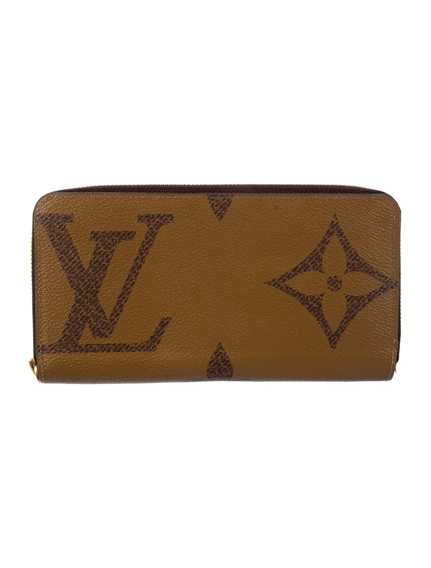 Louis Vuitton Monogram Giant Pattern Coated Canvas Zippy Wallet