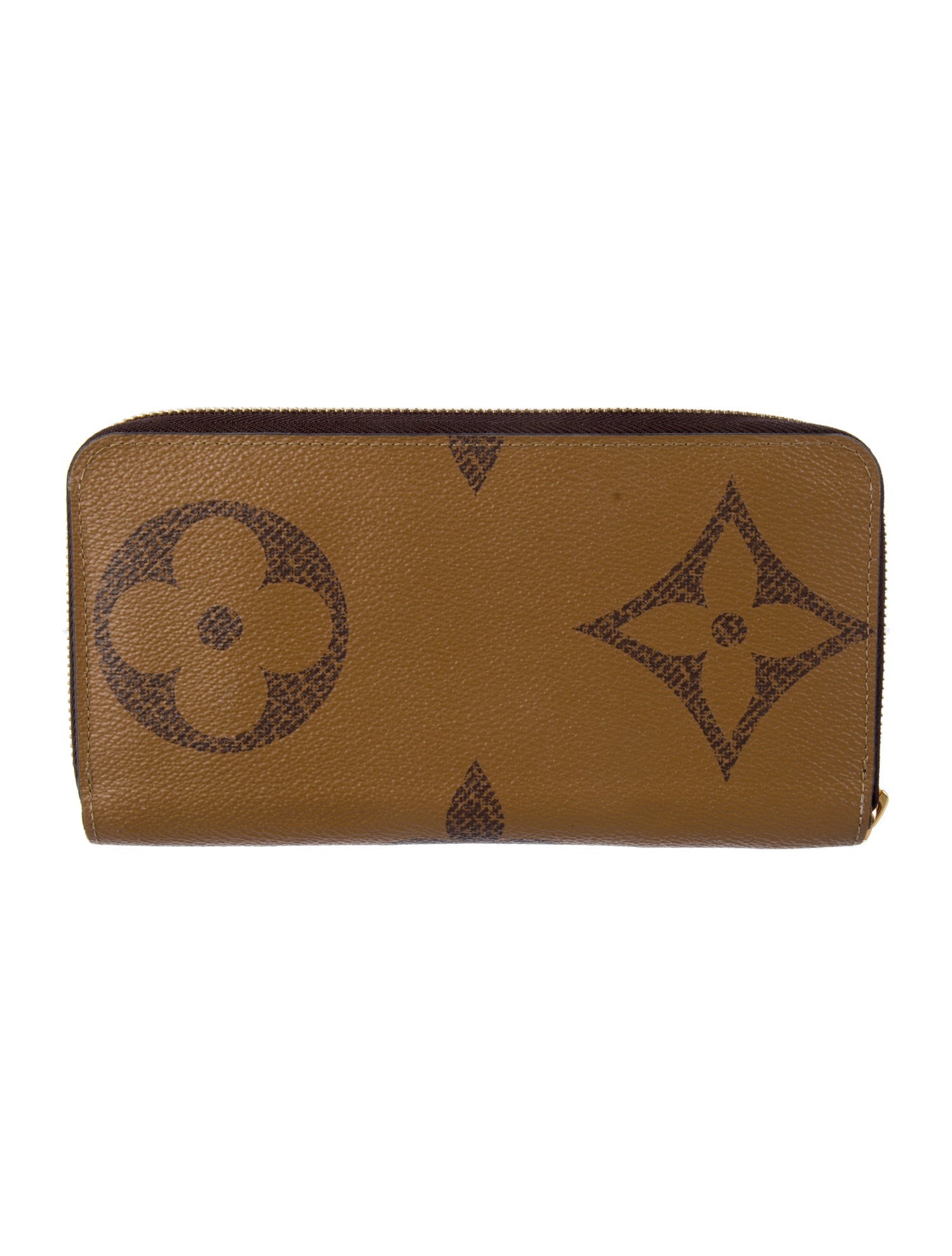 Louis Vuitton Monogram Giant Pattern Coated Canvas Zippy Wallet