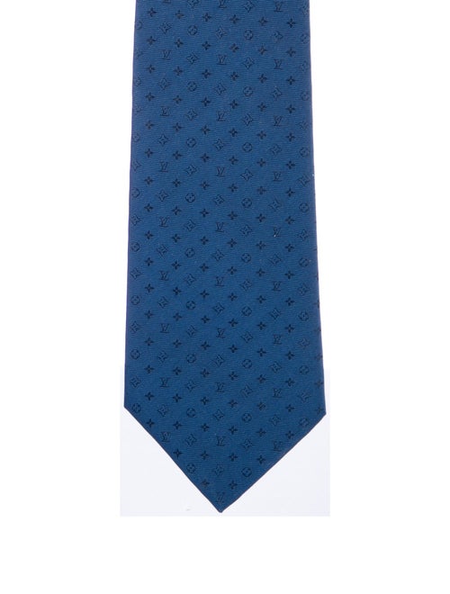 Louis Vuitton Silk Pattern Tie