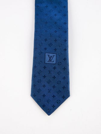 Louis Vuitton Silk Pattern Tie
