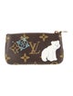 Louis Vuitton Christmas Animation Key Pouch Azur Frost