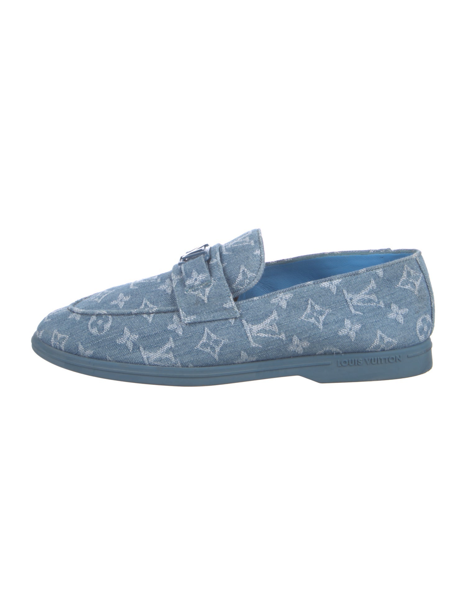 Louis Vuitton Denim Loafers